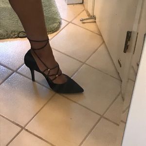 Nine West Tie Up Heels